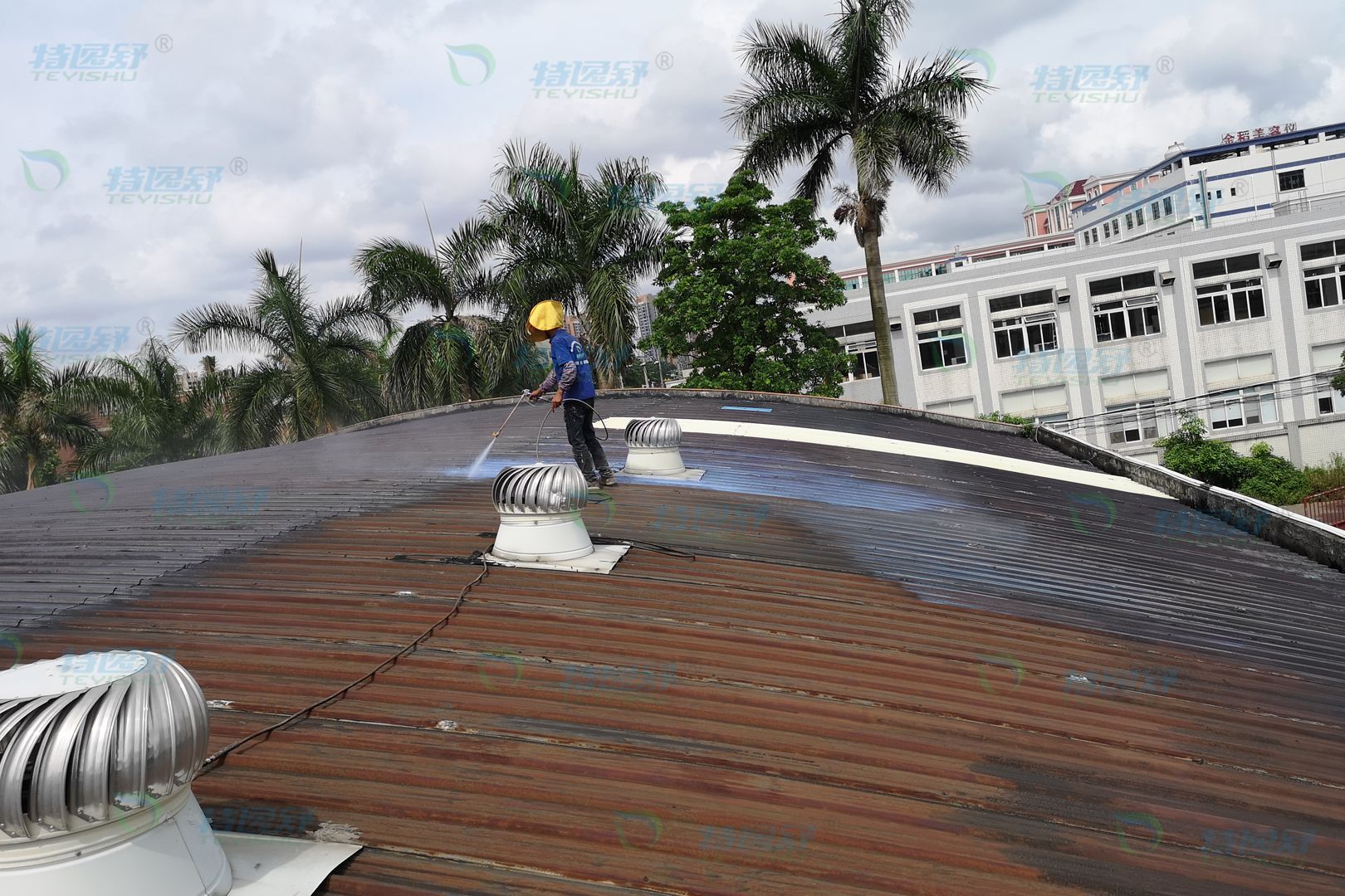 轉(zhuǎn)銹漆噴涂